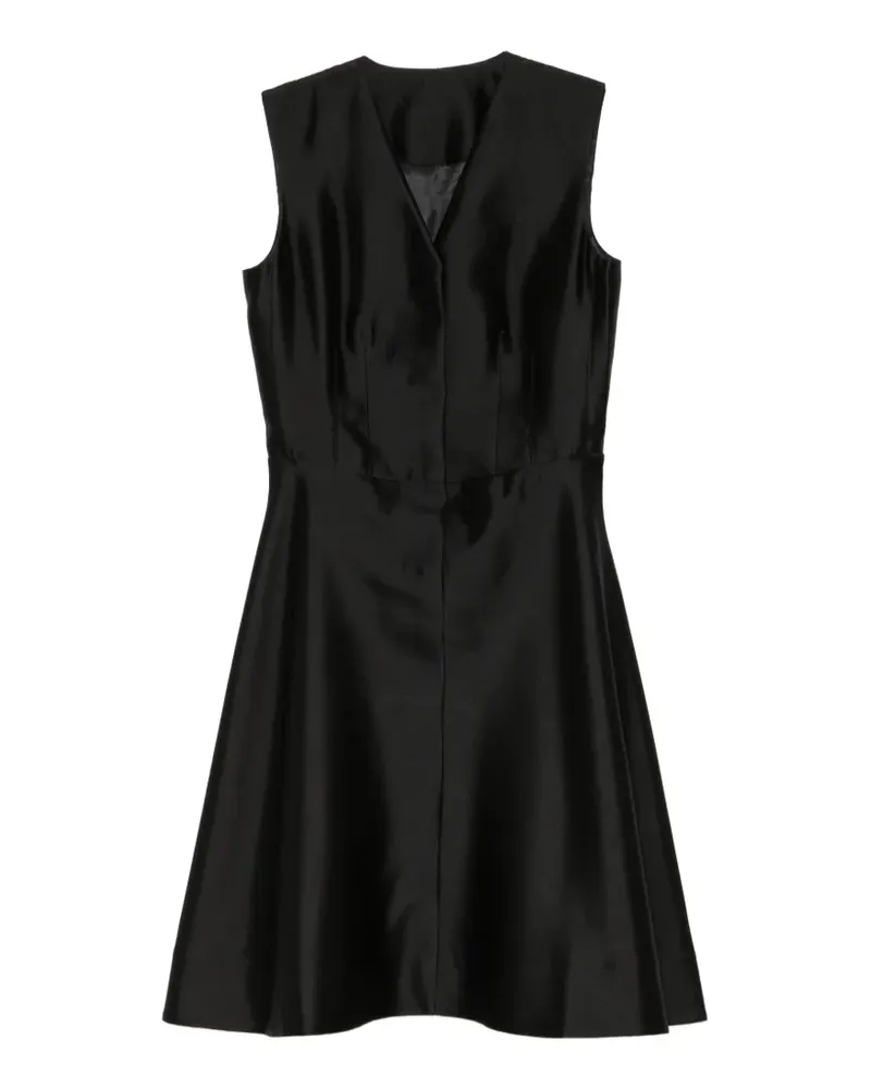 JNBY Kleid mit V-Ausschnitt - Schwarz Schwarz