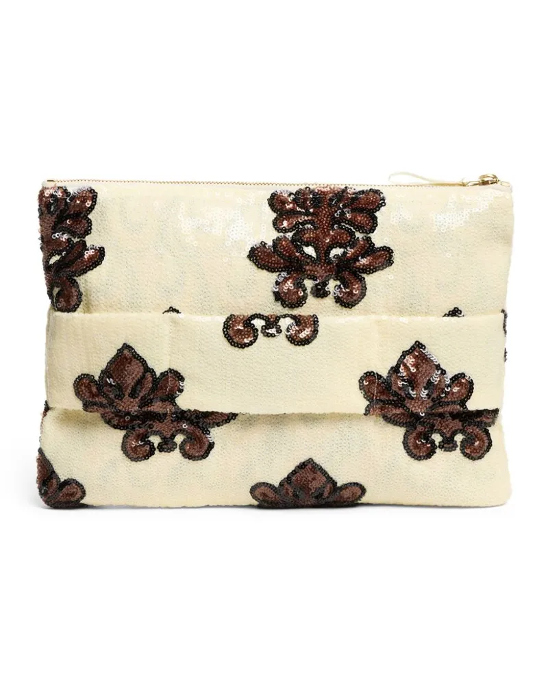 La DoubleJ Clutch mit Rüschen - Nude Nude