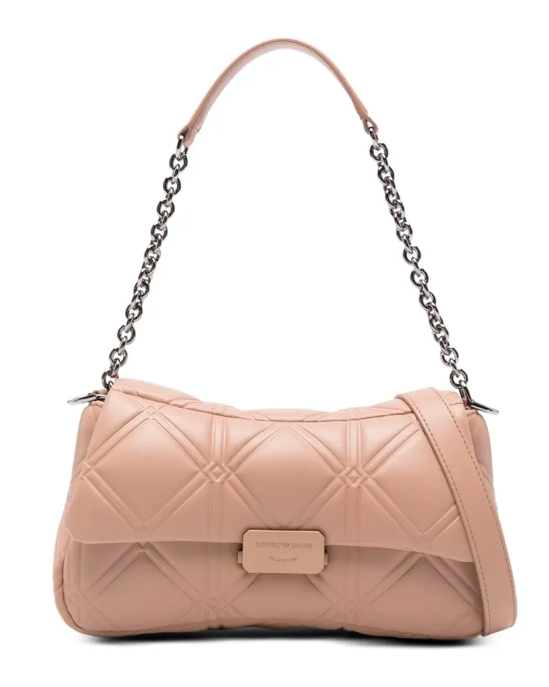 Emporio Armani Gesteppte Schultertasche - Rosa Rosa