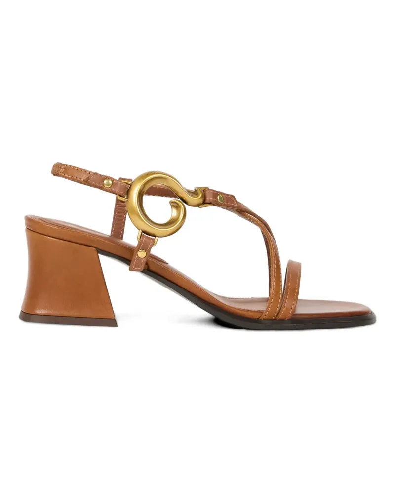 Etro Sandalen aus Leder - Braun Braun