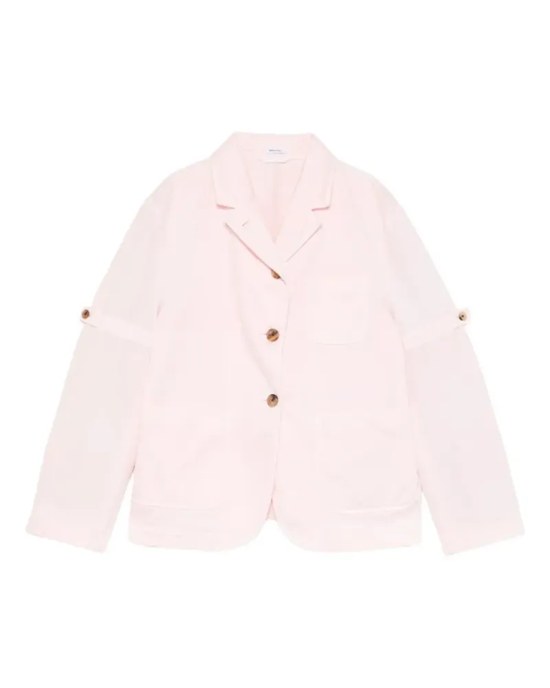 Thom Browne Geknöpfte Jacke mit Revers - Rosa Rosa