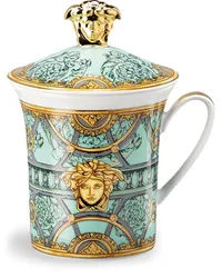 Versace Scala Palazzo Tasse mit Deckel Mehrfarbig