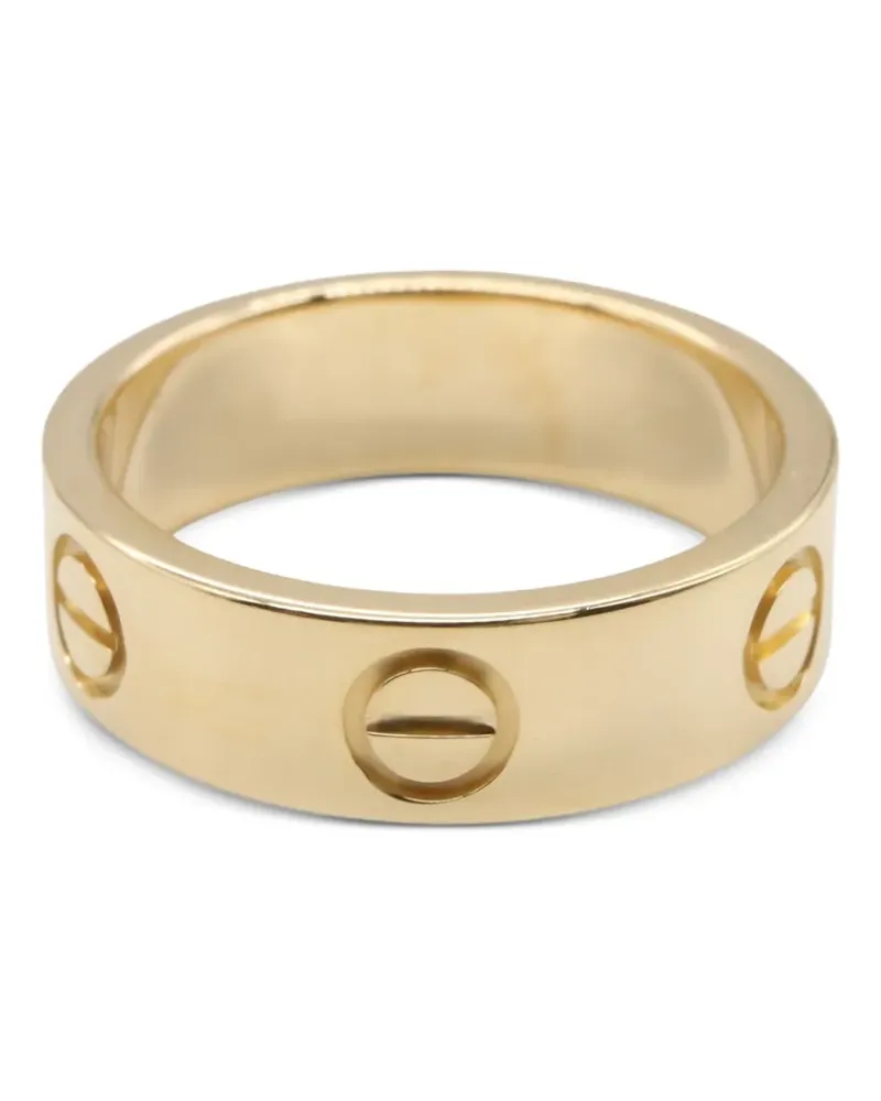 Cartier 2010s 18kt Love Gelbgoldring Gold