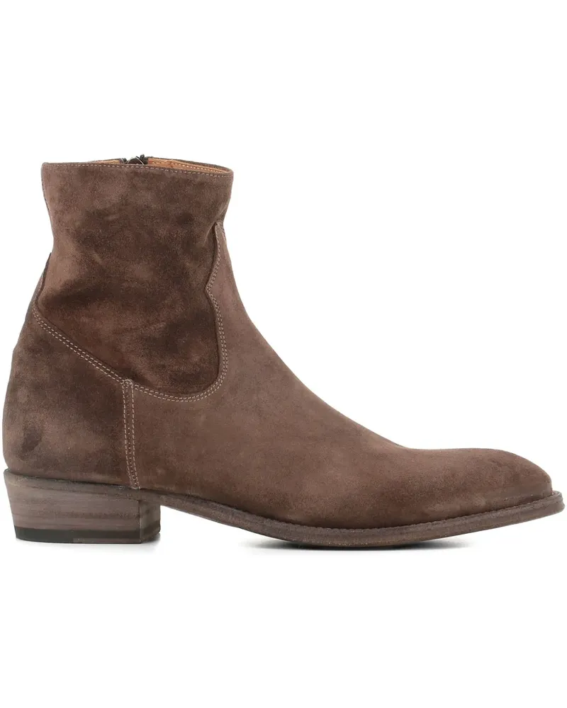 Alberto Fasciani Stiefel aus Wildleder 35mm - Braun Braun
