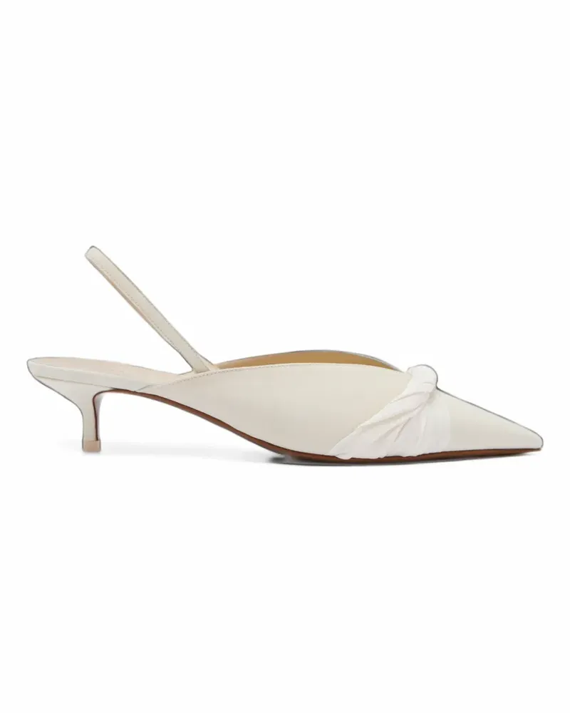 NEOUS Borea Slingback-Pumps mit Knotendetail - Nude Nude