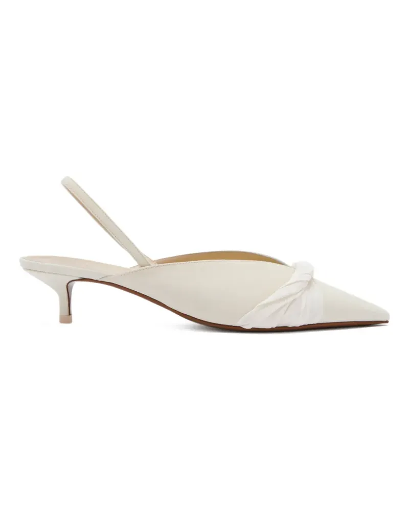 NEOUS Borea Slingback-Pumps mit Knotendetail - Nude Nude