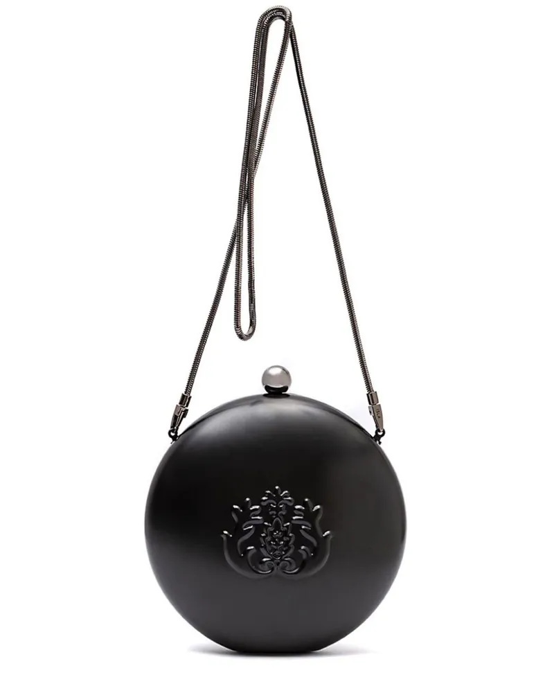 ISLA Maxi Esfera Clutch - Schwarz Schwarz