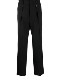 Fendi Klassische Straight-Leg-Hose Schwarz