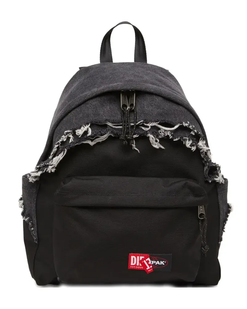 Diesel x Eastpak Rucksack mit Fransen - Schwarz Schwarz