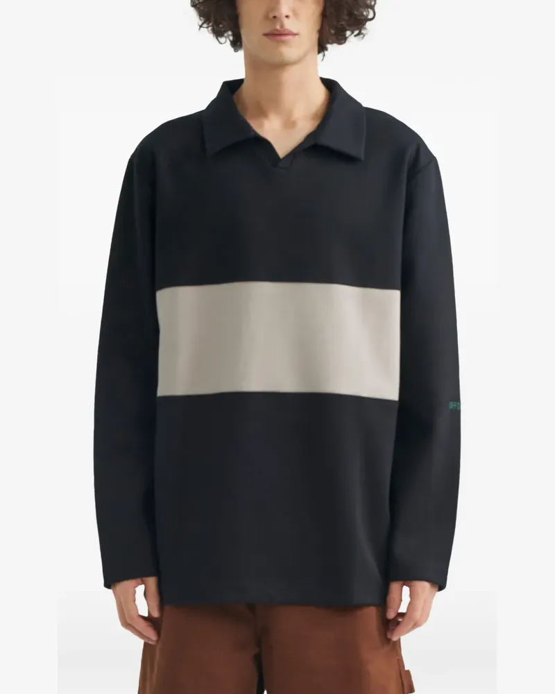 OFF DUTY Pullover im T-Shirt-Look - Schwarz Schwarz