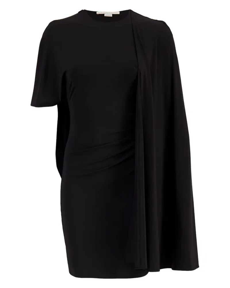 Stella McCartney Asymmetrisches Minikleid - Schwarz Schwarz