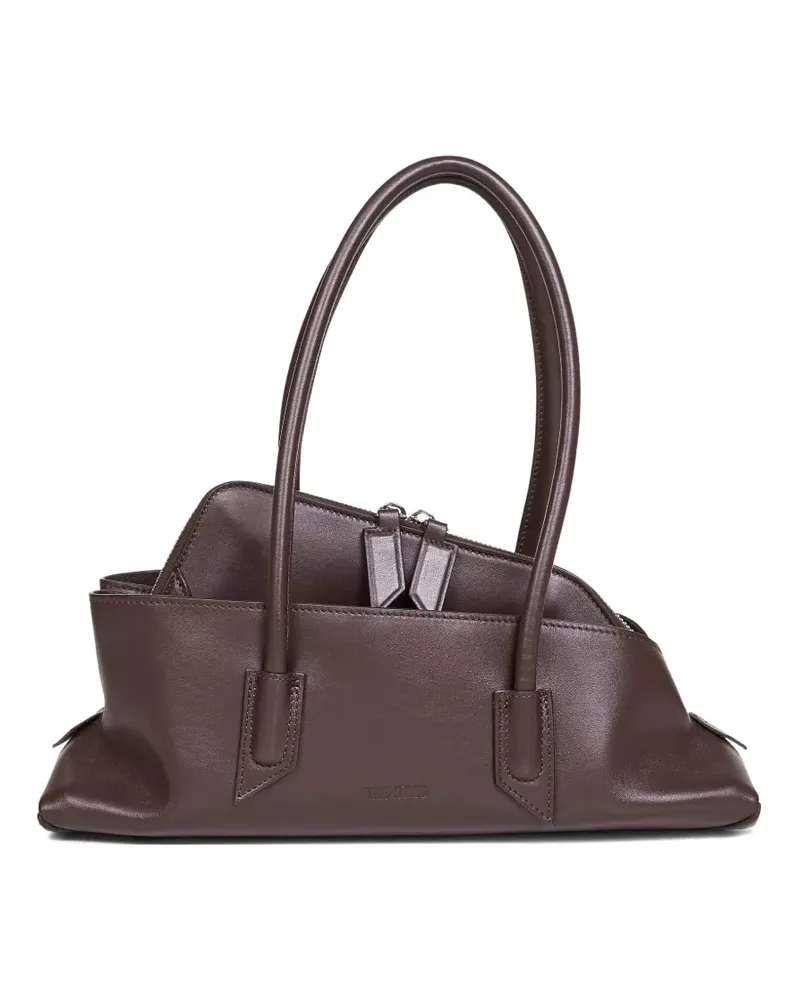 ATTICO small La Passeggiata tote bag - Braun Braun