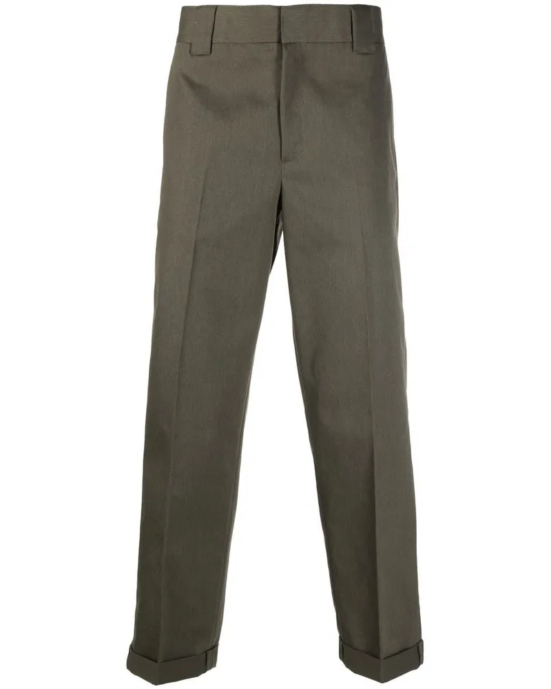 Golden Goose Cropped-Hose mit geradem Bein - Grün Grün