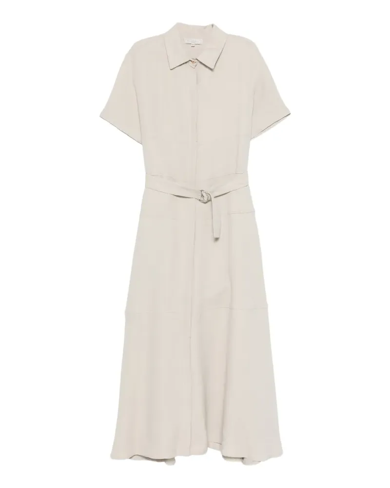 Antonelli Firenze Midikleid mit kurzen Ärmeln - Nude Nude