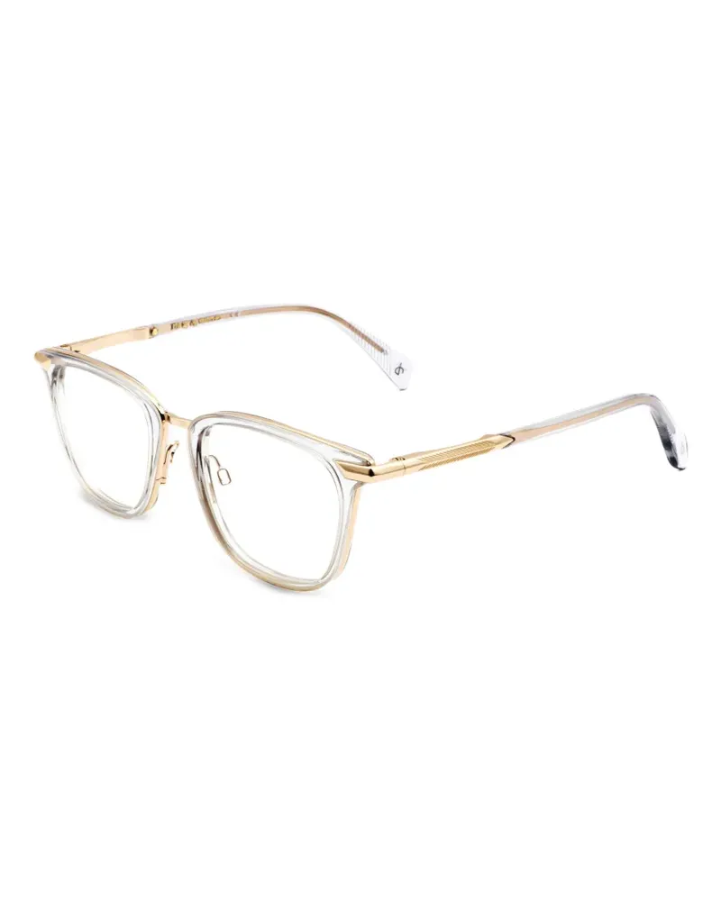 Rag & Bone Brille mit eckigem Gestell - Gold Gold
