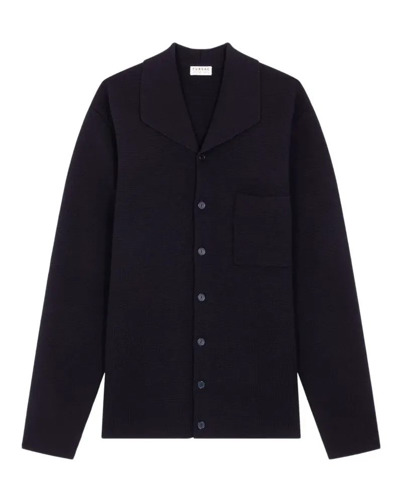 FURSAC single-breasted cardigan - Blau Blau