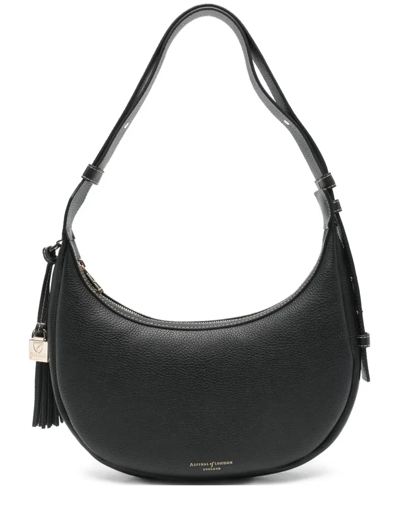 Aspinal of London small Hudson shoulder bag - Schwarz Schwarz