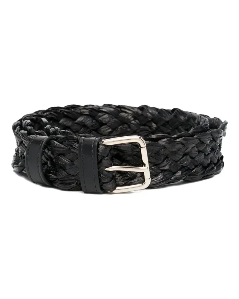 RED Valentino woven belt - Schwarz Schwarz