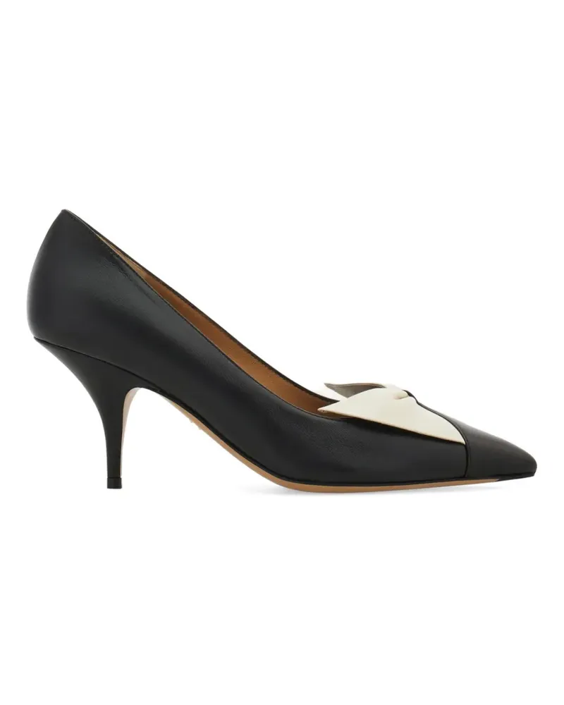Ferragamo Soft Bow Pumps - Schwarz Schwarz