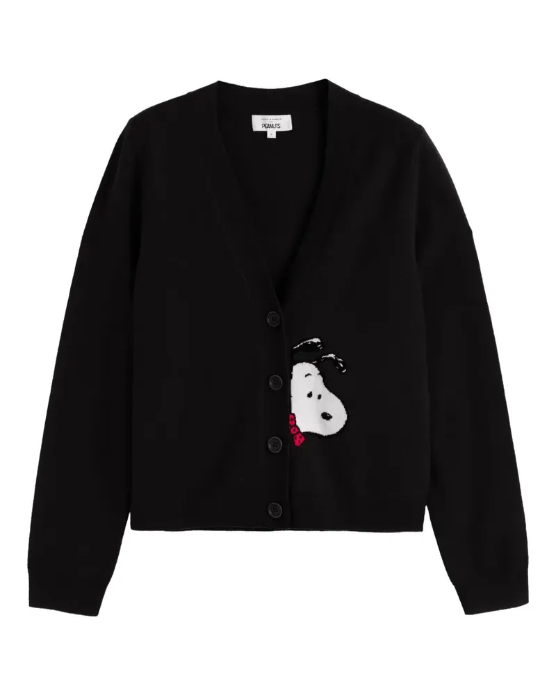 Chinti & Parker Snoopy Peekabow cardigan - Schwarz Schwarz
