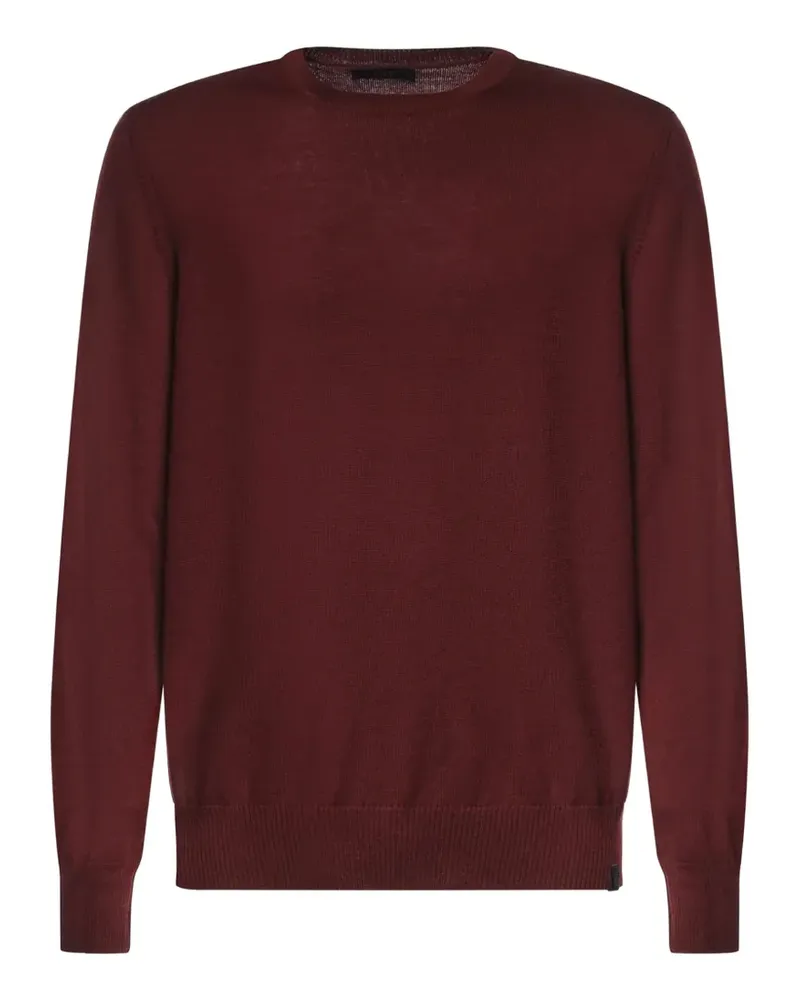 Fay Pullover mit Rundhalsausschnitt - Rot Rot