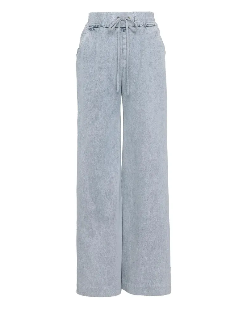 Zimmermann Rebellion Jeans mit Kordelzug - Blau Blau