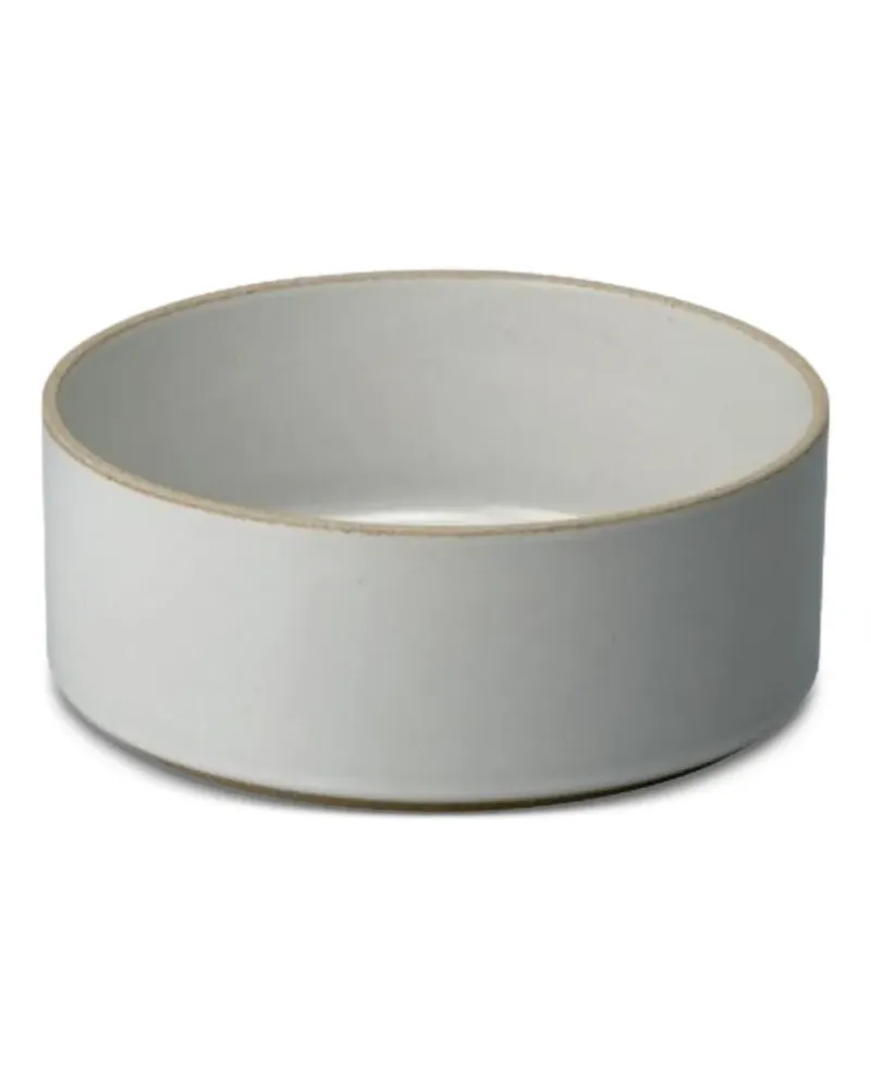 Hasami Porcelain Hohe Schale aus Porzellan - Grau Grau