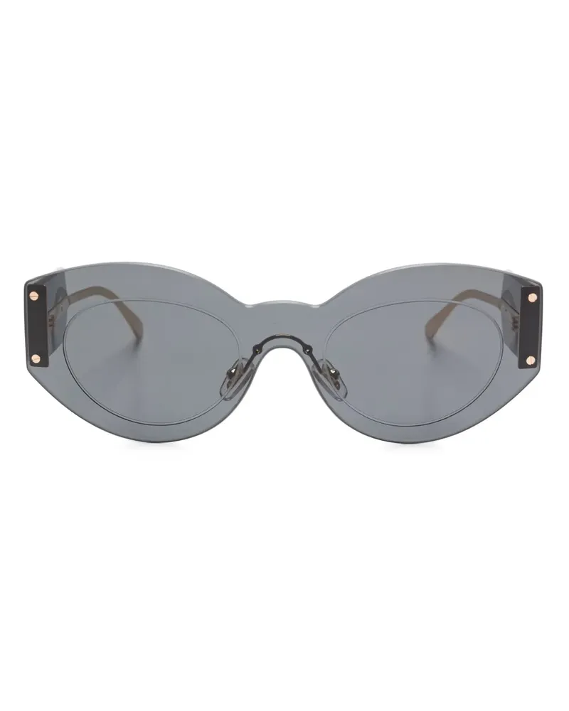 Versace Sonnenbrille mit Cat-Eye-Gestell - Gold Gold