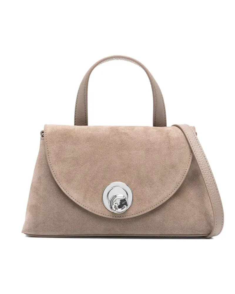 Coccinelle Kleine Nikla Satchel-Tasche - Nude Nude