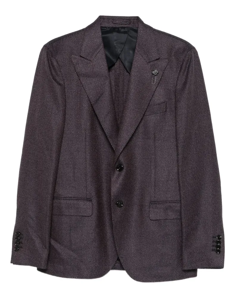 LARDINI Einreihiges Sakko - Violett Violett