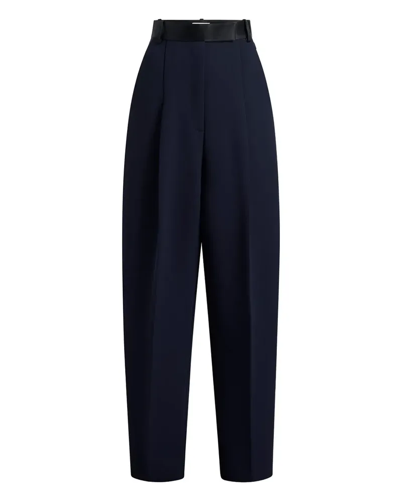 KHAITE Cullen Hose mit Falten - Blau Blau