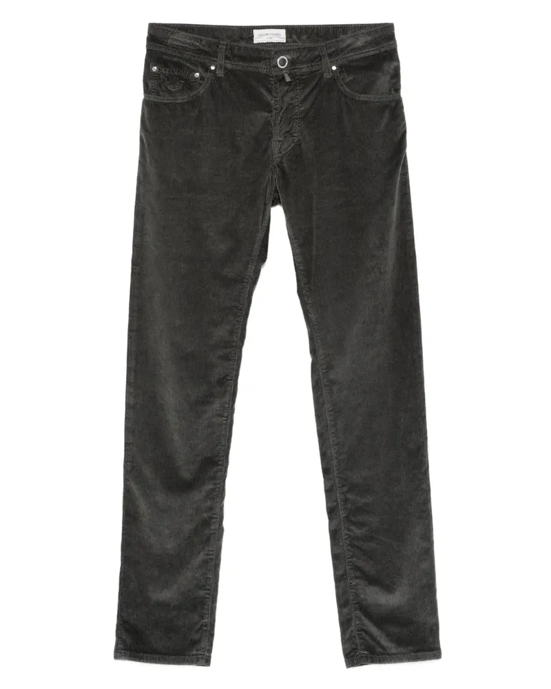 Jacob Cohën Hose aus Cord - Schwarz Schwarz