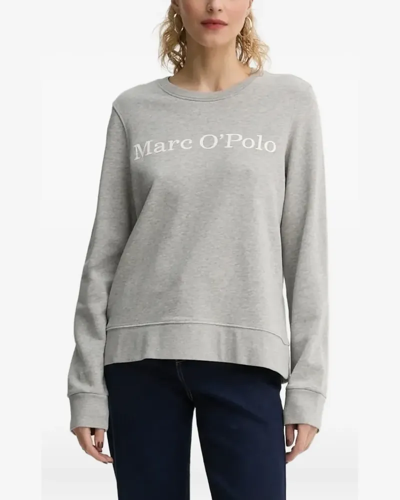 Marc O'Polo Sweatshirt mit Logo-Print - Grau Grau