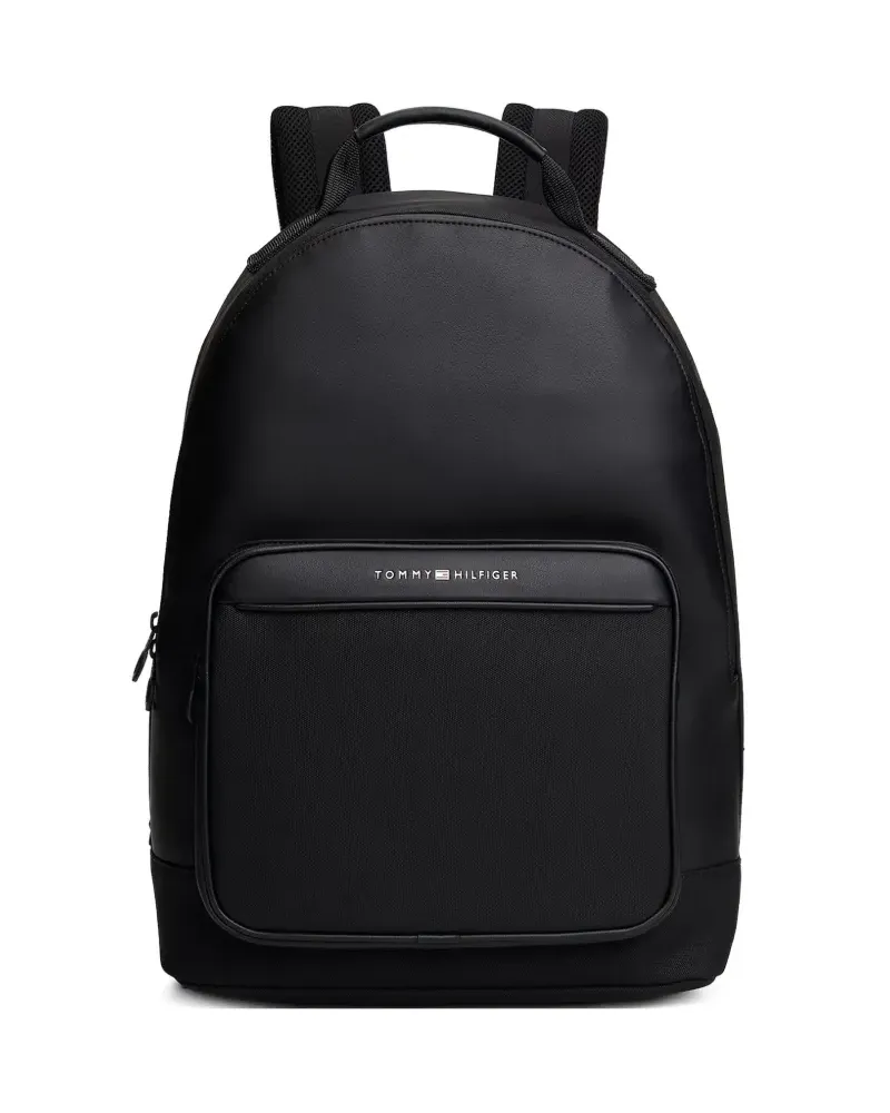 Tommy Hilfiger pocket backpack - Schwarz Schwarz