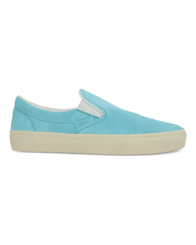 Tom Ford slip-on leather sneakers - Blau Blau
