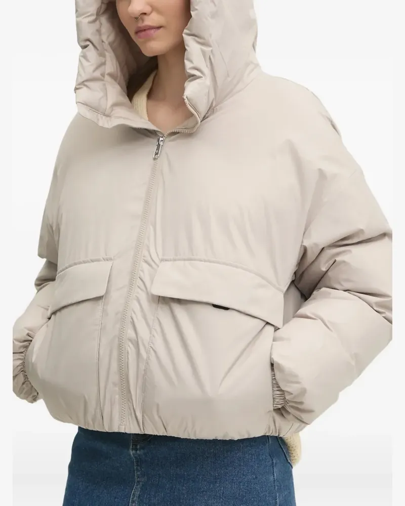 Converse hooded pocket jacket - Grau Grau