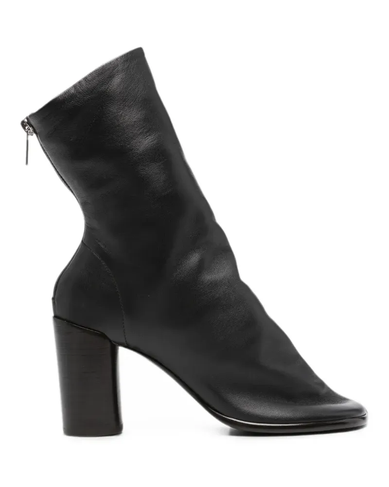 Christophe Lemaire leather ankle boots - Braun Braun