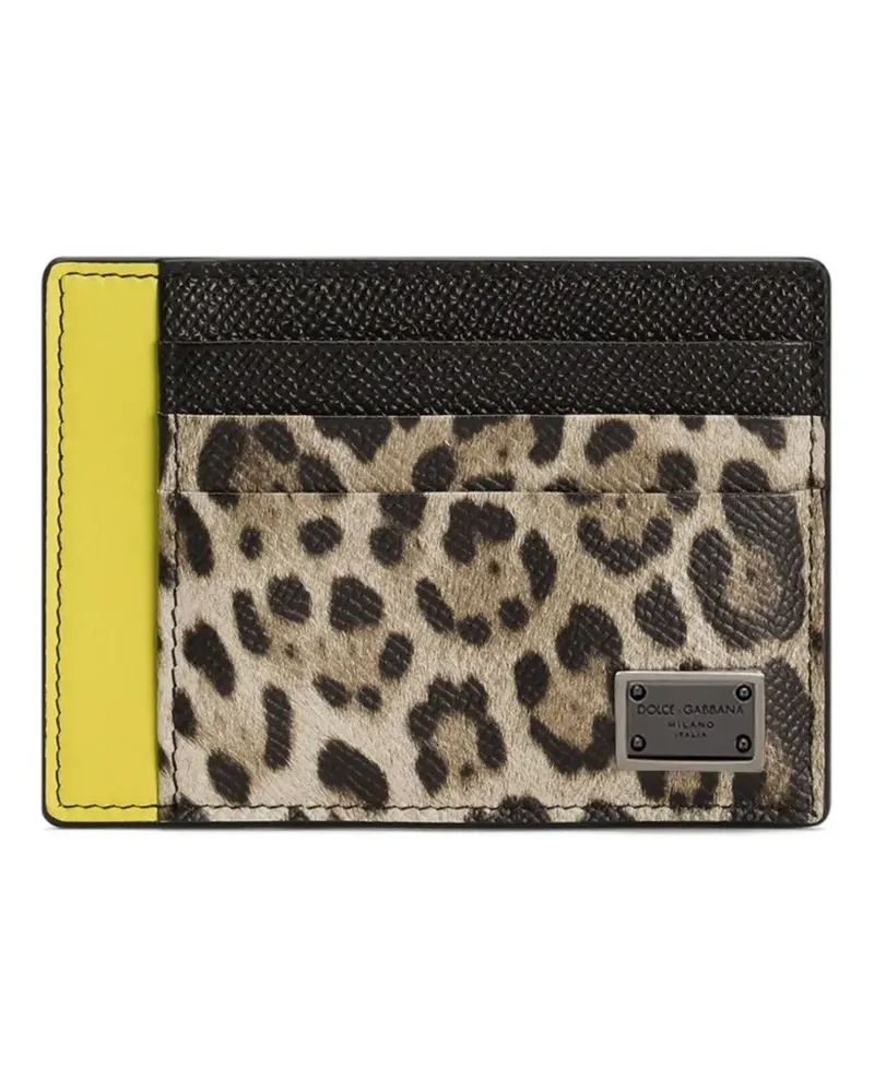 Dolce & Gabbana Dauphine Kartenetui - Grau Grau
