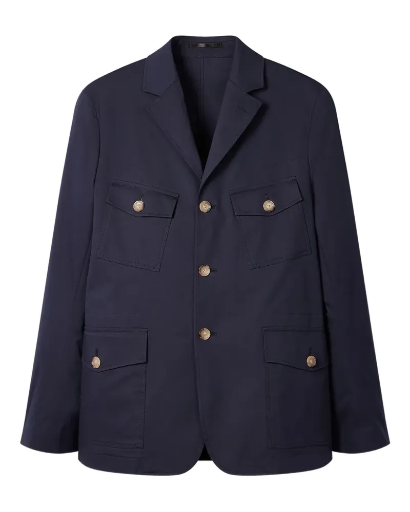 Paul Smith Sakko mit Knopfverschluss - Blau Blau