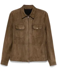 Salvatore Santoro Jacke aus Wildleder Braun