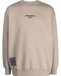 Izzue Pullover mit Logo-Print Grau