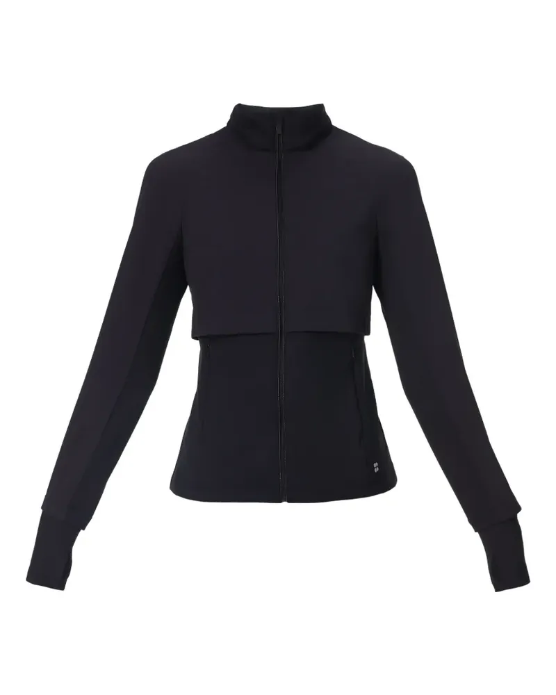Sweaty Betty Pro Run Jacke mit Einsätzen - Schwarz Schwarz