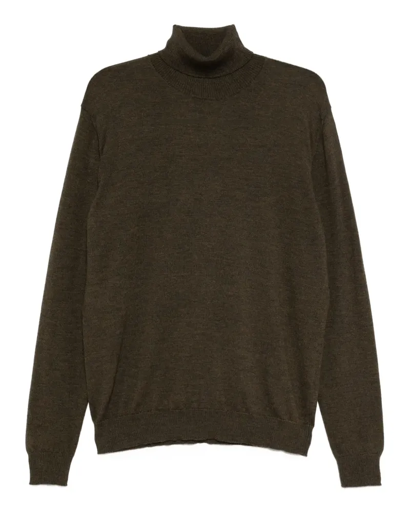 Massimo Alba Pullover mit Rollkragen - Braun Braun
