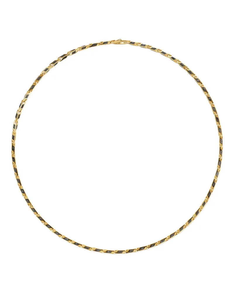 David Yurman 18kt Streamline® Faceted Gelbgoldhalskette Gold