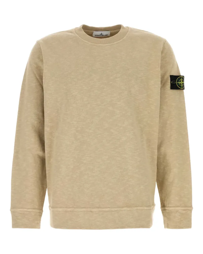 Stone Island cotton crew-neck sweatshirt - Nude Nude