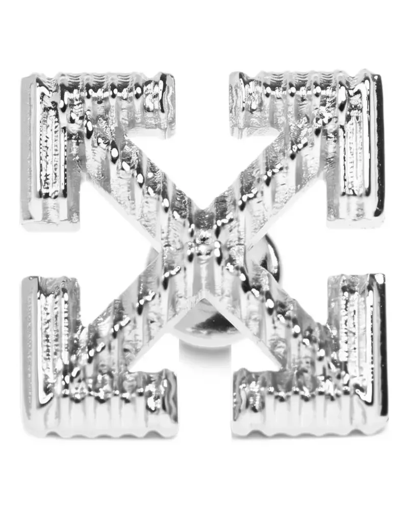 OFF-WHITE Pfeil-Ohrring - Silber Silber