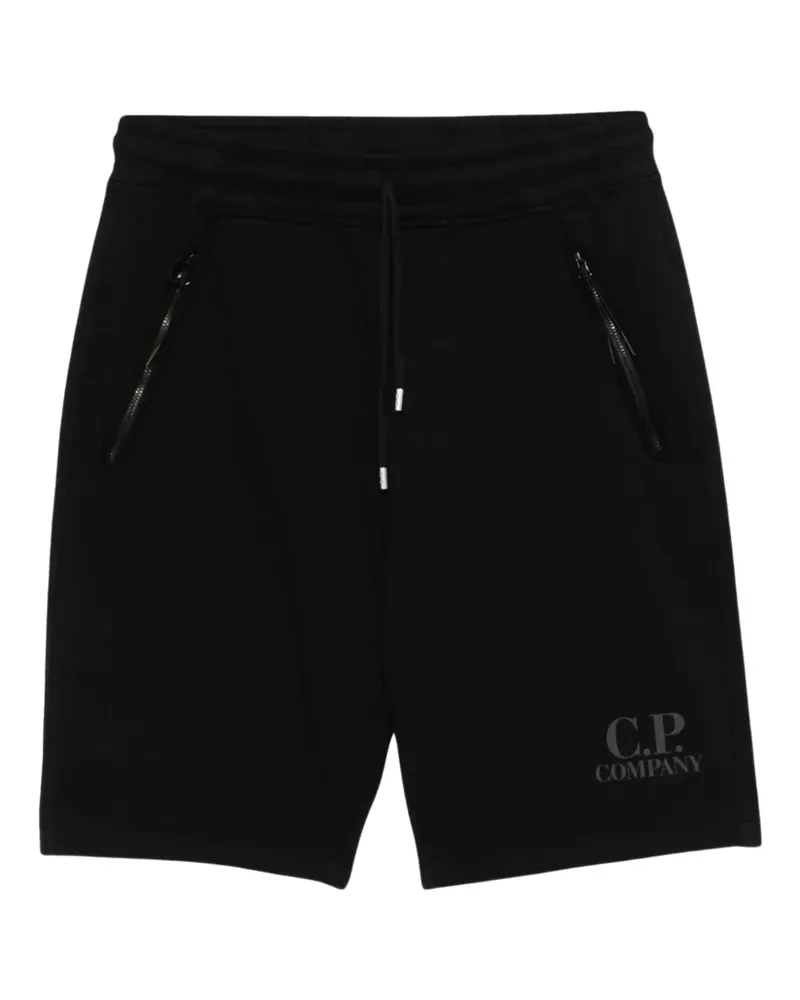 C.P. Company Shorts aus Baumwoll-Fleece - Blau Blau