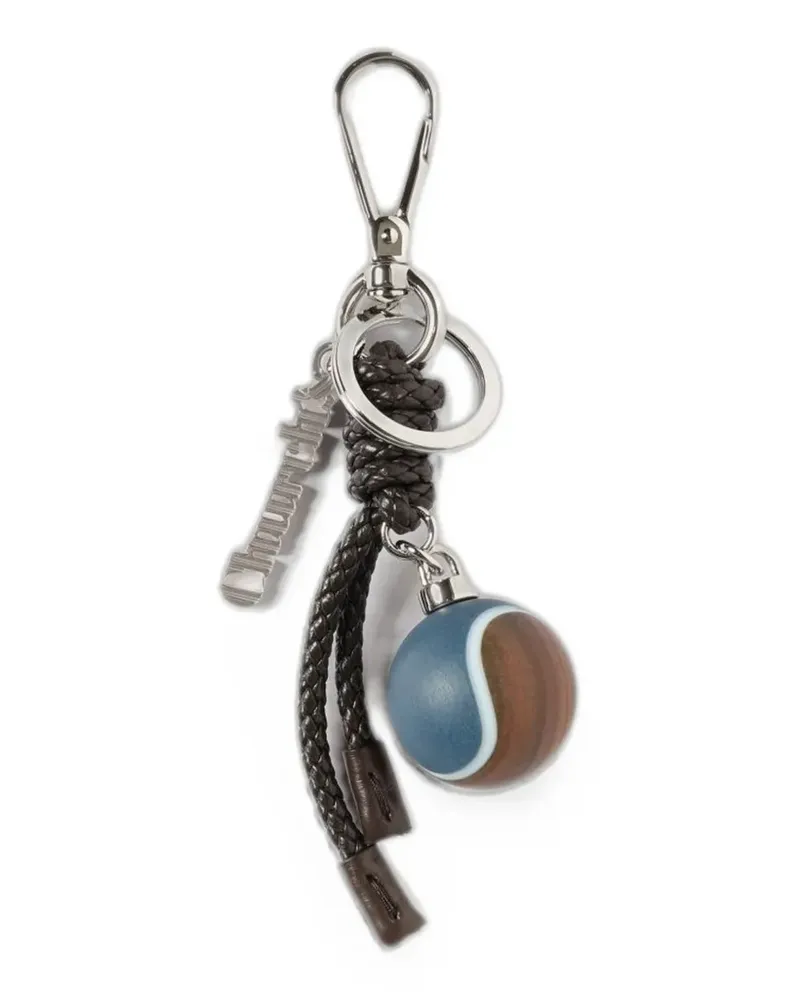 Church's braided charm keyring - Braun Braun