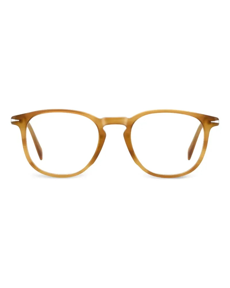 EYEWEAR by DAVID BECKHAM Brille mit rundem Gestell - Nude Nude