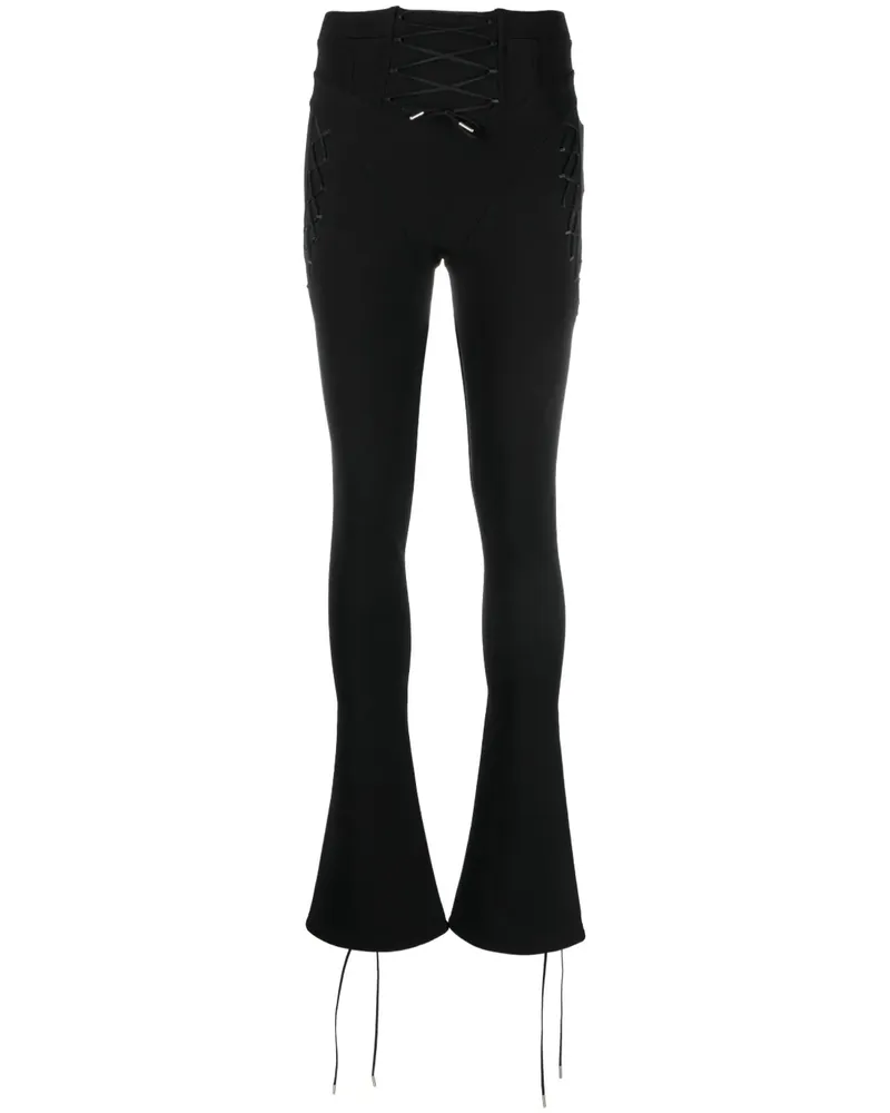 OFF-WHITE Leggings mit Logo-Print - Schwarz Schwarz
